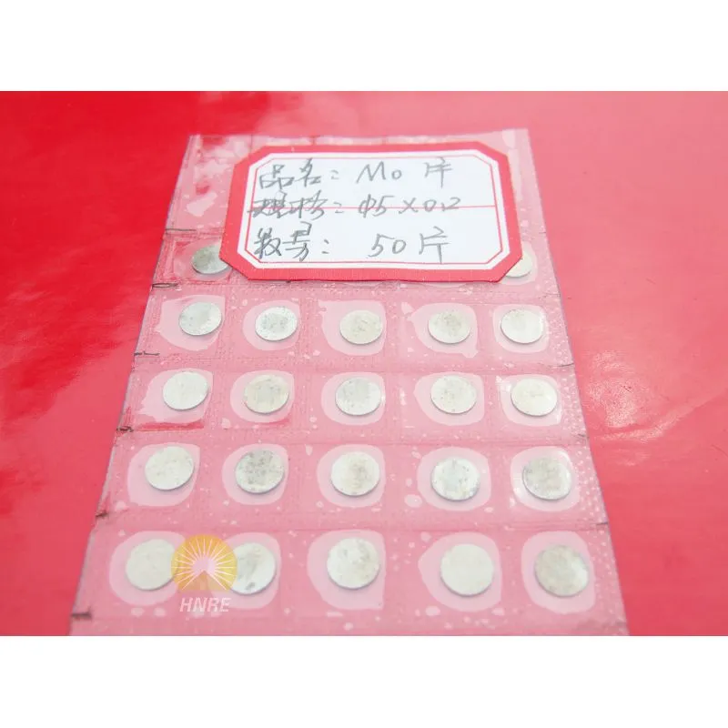 Yuqori tozalikdagi molibden folga